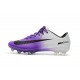 Nouveau Chaussures de Foot Nike Mercurial Vapor 11 FG Blanc Violet Noir