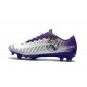 Nouveau Chaussures de Foot Nike Mercurial Vapor 11 FG Real Madrid Violet Blanc