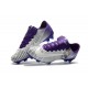 Nouveau Chaussures de Foot Nike Mercurial Vapor 11 FG Real Madrid Violet Blanc