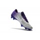 Nouveau Chaussures de Foot Nike Mercurial Vapor 11 FG Real Madrid Violet Blanc