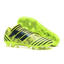 Crampons - Nouveau Adidas Nemeziz 17+ 360 Agility FG Jaune Noir