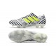 Crampons - Nouveau Adidas Nemeziz 17+ 360 Agility FG Blanc Jaune Noir