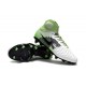 Crampons De Foot Nike Magista Obra 2 FG ACC Blanc Vert Noir