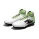 Crampons De Foot Nike Magista Obra 2 FG ACC Blanc Vert Noir