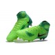 Chaussures de Foot Nike Magista Obra II FG Vert Noir