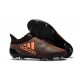 Adidas X 17+ Purespeed FG - Chaussures de Foot pour Hommes Orange Noir