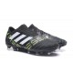 Crampons - Nouveau Adidas Nemeziz 17+ 360 Agility FG Noir Black Jaune