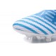 Crampons - Nouveau Adidas Nemeziz 17+ 360 Agility FG Blanc Legend Ink Bleu