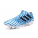 Crampons - Nouveau Adidas Nemeziz 17+ 360 Agility FG Blanc Legend Ink Bleu