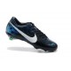 2015 Crampons Nike Mercurial Vapor 9 FG Pas Cher Galaxie Bleu Noir Blanc