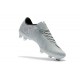 Nouveau Chaussures de Foot Nike Mercurial Vapor 11 FG CR7 Gris Noir Blanc