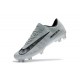 Nouveau Chaussures de Foot Nike Mercurial Vapor 11 FG CR7 Gris Noir Blanc