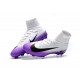 2017 Chaussures de Football Nike Mercurial Superfly V FG - Noir Blanc Violet