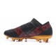 Chaussures de Football pour Hommes Adidas Nemeziz 17+ 360 Agility FG Noir Or Rouge