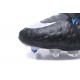 Nouveau Nike Crampons Hypervenom Phantom III FG Noir Blanc Bleu