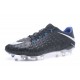 Nouveau Nike Crampons Hypervenom Phantom III FG Noir Blanc Bleu