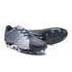 Nouveau Nike Crampons Hypervenom Phantom III FG Gris Noir