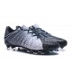 Nouveau Nike Crampons Hypervenom Phantom III FG Gris Noir