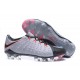 Nouveau Nike Crampons Hypervenom Phantom III FG Noir Gris Rose