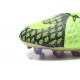 Nouveau Nike Crampons Hypervenom Phantom III FG Noir Vert Orange