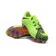 Nouveau Nike Crampons Hypervenom Phantom III FG Noir Vert Orange