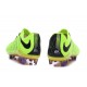 Nouveau Nike Crampons Hypervenom Phantom III FG Noir Vert Orange