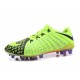 Nouveau Nike Crampons Hypervenom Phantom III FG Noir Vert Orange