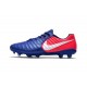 Nike Tiempo Legend VII FG - Chaussures de Football pour Hommes Bleu Rose