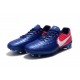 Nike Tiempo Legend VII FG - Chaussures de Football pour Hommes Bleu Rose