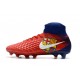 Chaussures de Foot Nike Magista Obra II FG Barcelona Rouge Bleu