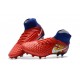 Chaussures de Foot Nike Magista Obra II FG Barcelona Rouge Bleu