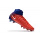 Chaussures de Foot Nike Magista Obra II FG Barcelona Rouge Bleu