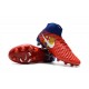 Chaussures de Foot Nike Magista Obra II FG Barcelona Rouge Bleu