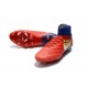 Chaussures de Foot Nike Magista Obra II FG Barcelona Rouge Bleu