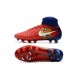 Chaussures de Foot Nike Magista Obra II FG Barcelona Rouge Bleu