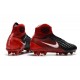 Crampons De Foot Nike Magista Obra 2 FG ACC Noir Blanc Hyper Crimson Clair Crimson