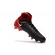 Crampons De Foot Nike Magista Obra 2 FG ACC Noir Blanc Hyper Crimson Clair Crimson