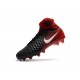 Crampons De Foot Nike Magista Obra 2 FG ACC Noir Blanc Hyper Crimson Clair Crimson