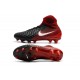 Crampons De Foot Nike Magista Obra 2 FG ACC Noir Blanc Hyper Crimson Clair Crimson