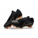 Nike Mercurial Vapor Flyknit Ultra FG - Crampons Nouveau Nike Or Noir