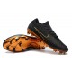 Nike Mercurial Vapor Flyknit Ultra FG - Crampons Nouveau Nike Or Noir