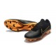 Nike Mercurial Vapor Flyknit Ultra FG - Crampons Nouveau Nike Or Noir