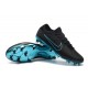 Nike Mercurial Vapor Flyknit Ultra FG - Crampons Nouveau Nike Noir Bleu