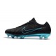 Nike Mercurial Vapor Flyknit Ultra FG - Crampons Nouveau Nike Noir Bleu