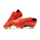 Nike Mercurial Vapor Flyknit Ultra FG - Crampons Nouveau Nike Rouge Jaune Noir