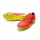 Nike Mercurial Vapor Flyknit Ultra FG - Crampons Nouveau Nike Rouge Jaune Noir