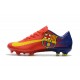 Nouveau Chaussures de Foot Nike Mercurial Vapor 11 FG Barcelona Rouge Bleu Jaune