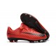 Chaussures de Foot Nike Mercurial Vapor XI FG Rouge Noir
