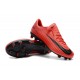 Chaussures de Foot Nike Mercurial Vapor XI FG Rouge Noir