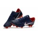 Nike Mercurial Vapor Flyknit Ultra FG - Crampons Nouveau Nike Bleu Rouge